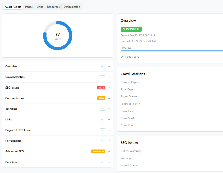 AEO Query Position Tracker